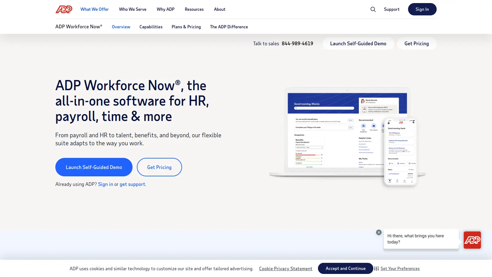 ADP Workforce Now review 2026 — payroll, hr & compliance