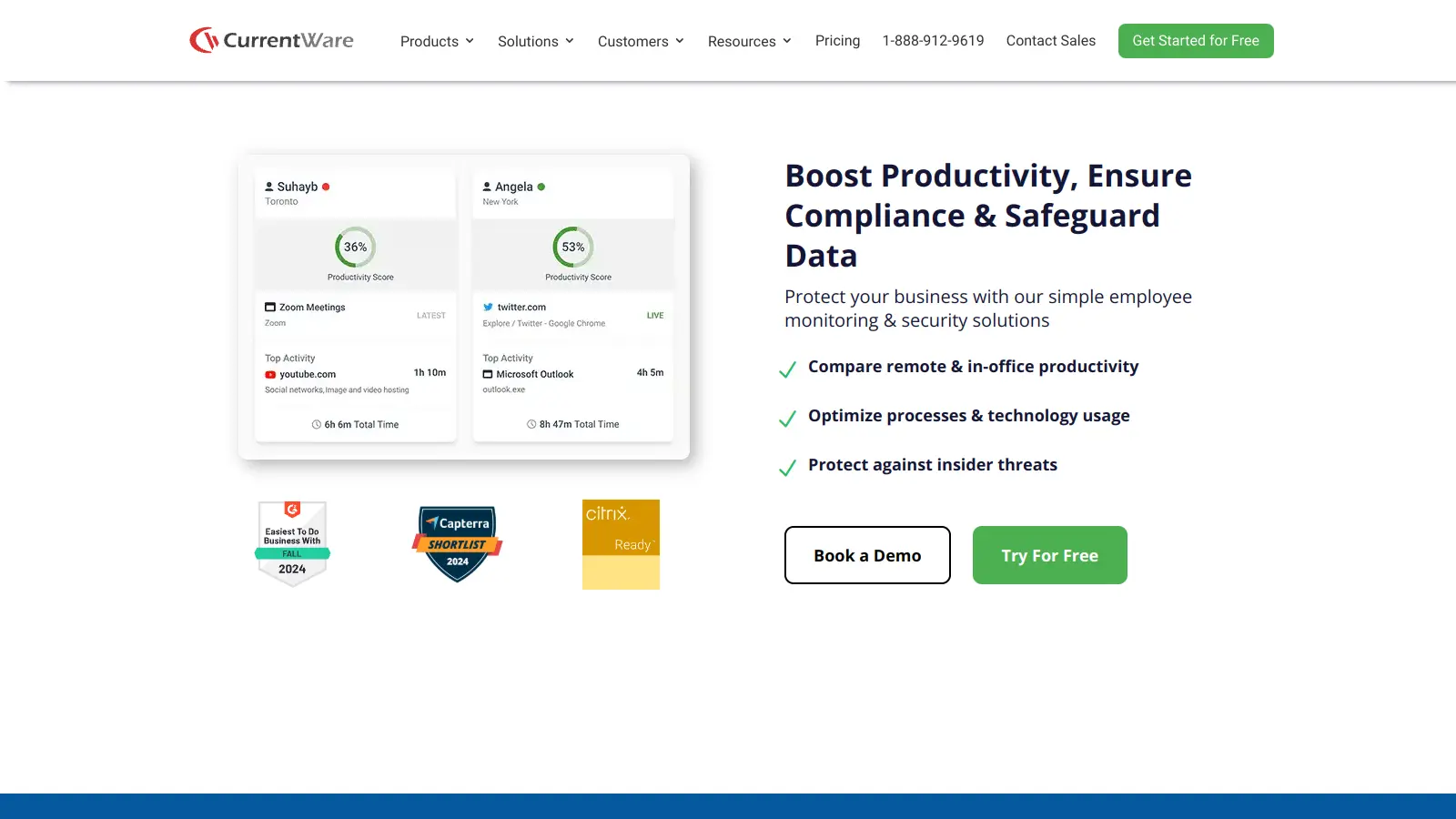 CurrentWare review 2026 — web filtering & data loss prevention