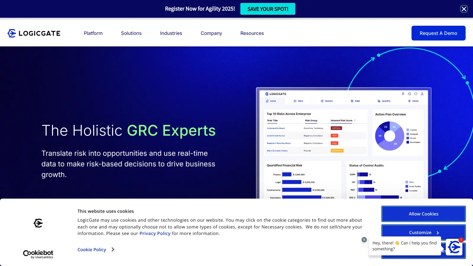 LogicGate review 2026 — AI-powered GRC platform at scale